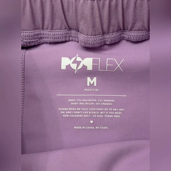 POPFLEX Hiking Superskort - Mystic Purple Size Medium - Picture 9 of 12
